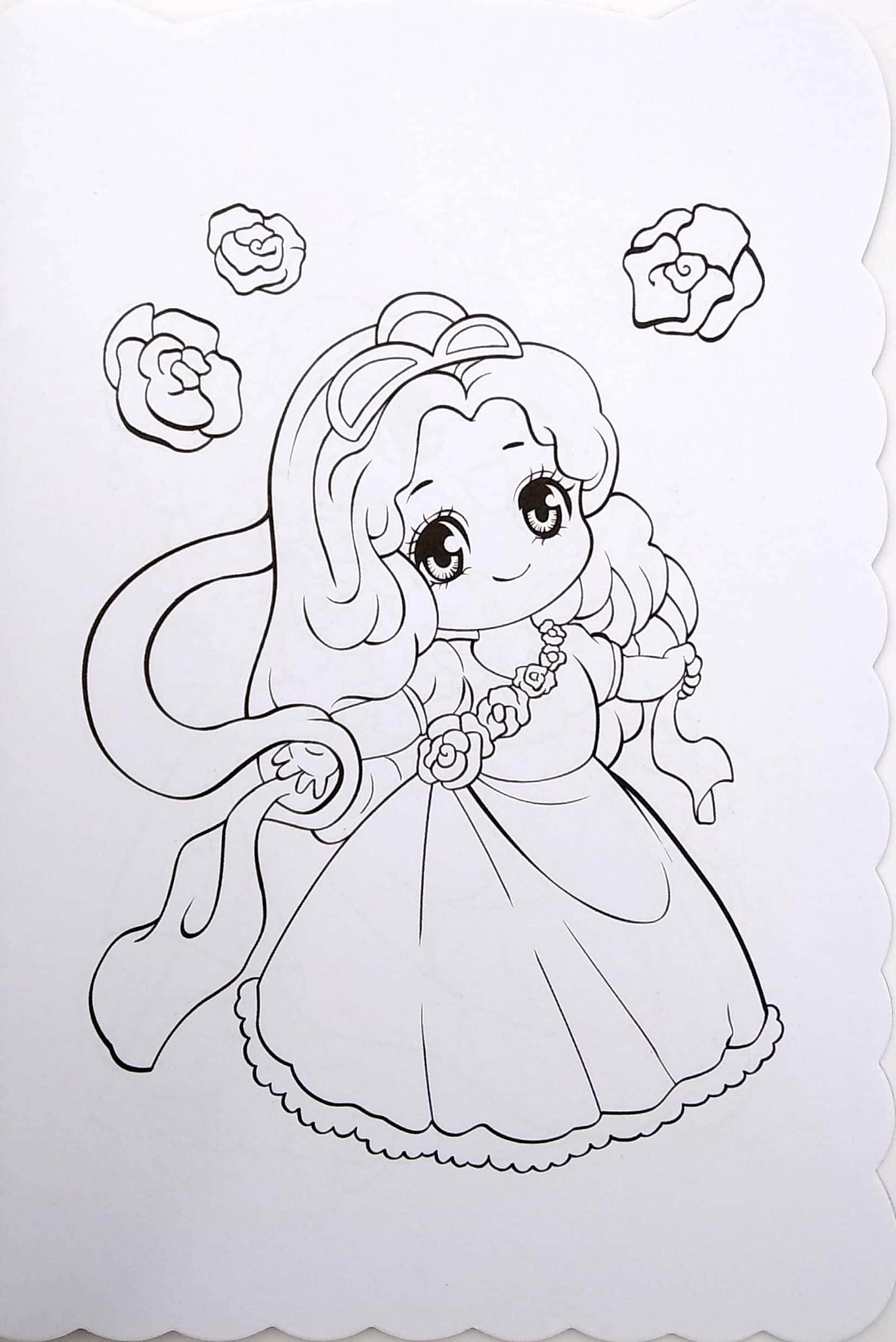 bộ tô màu công chúa mắt tròn - tập 6