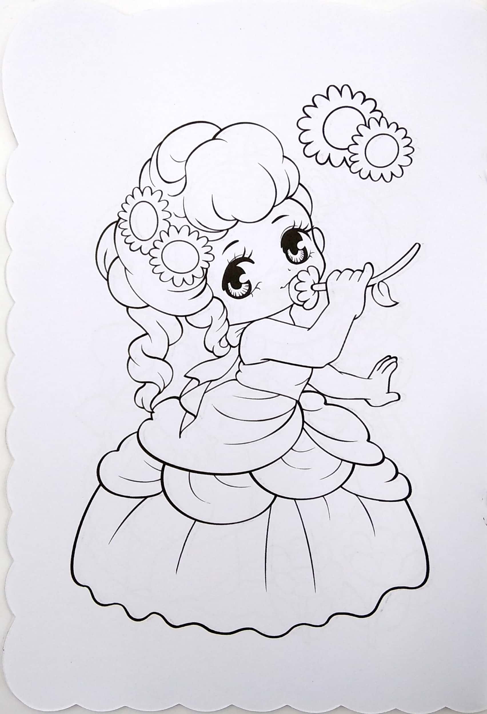 bộ tô màu công chúa mắt tròn - tập 6