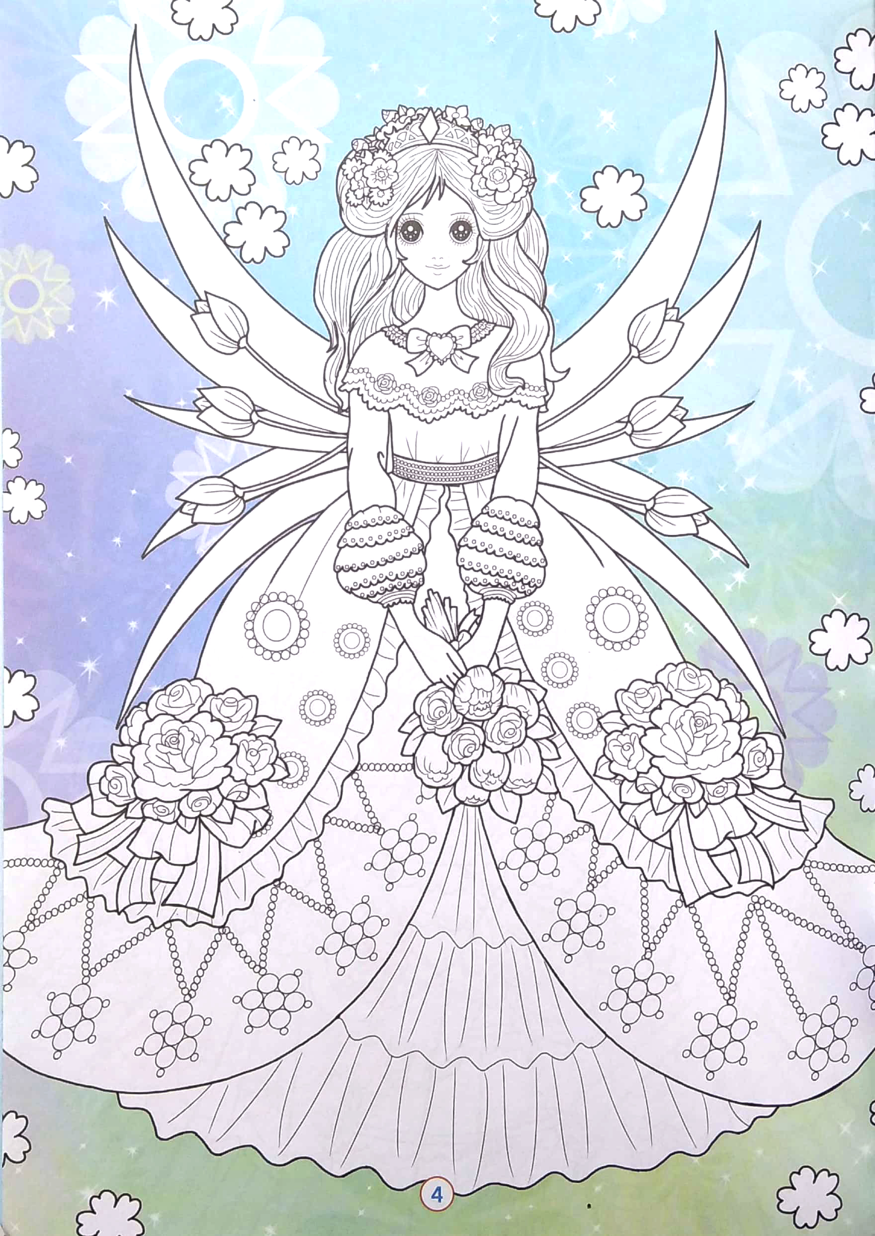 bộ tô màu công chúa mộng mơ - tập 2