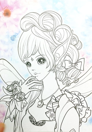 bộ tô màu công chúa - nàng tiên tinh nghịch - tập 1