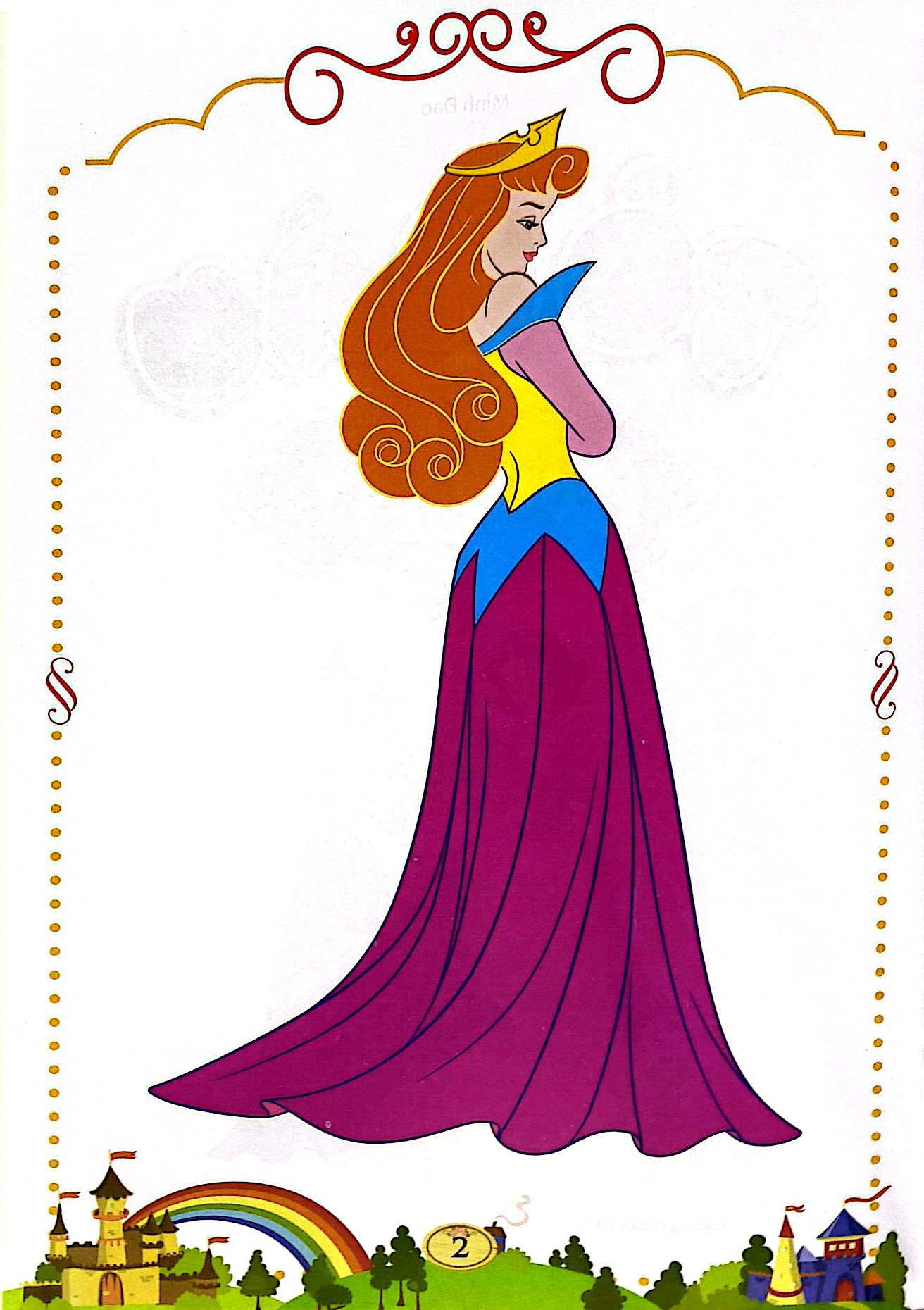 bộ tô màu công chúa - tập 1