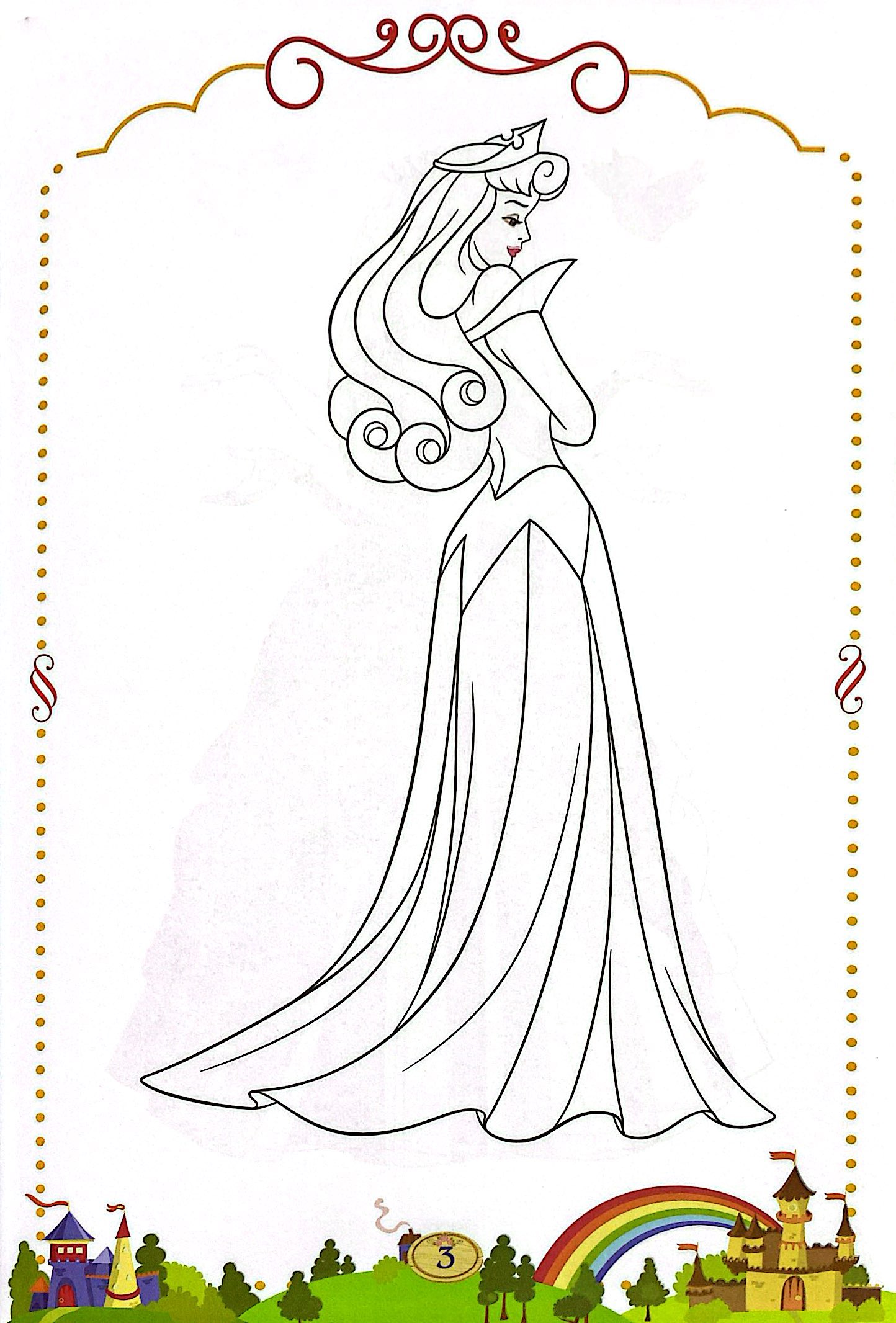 bộ tô màu công chúa - tập 1