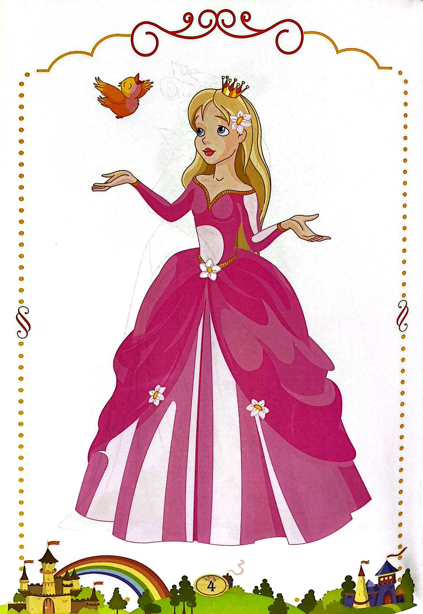 bộ tô màu công chúa - tập 1