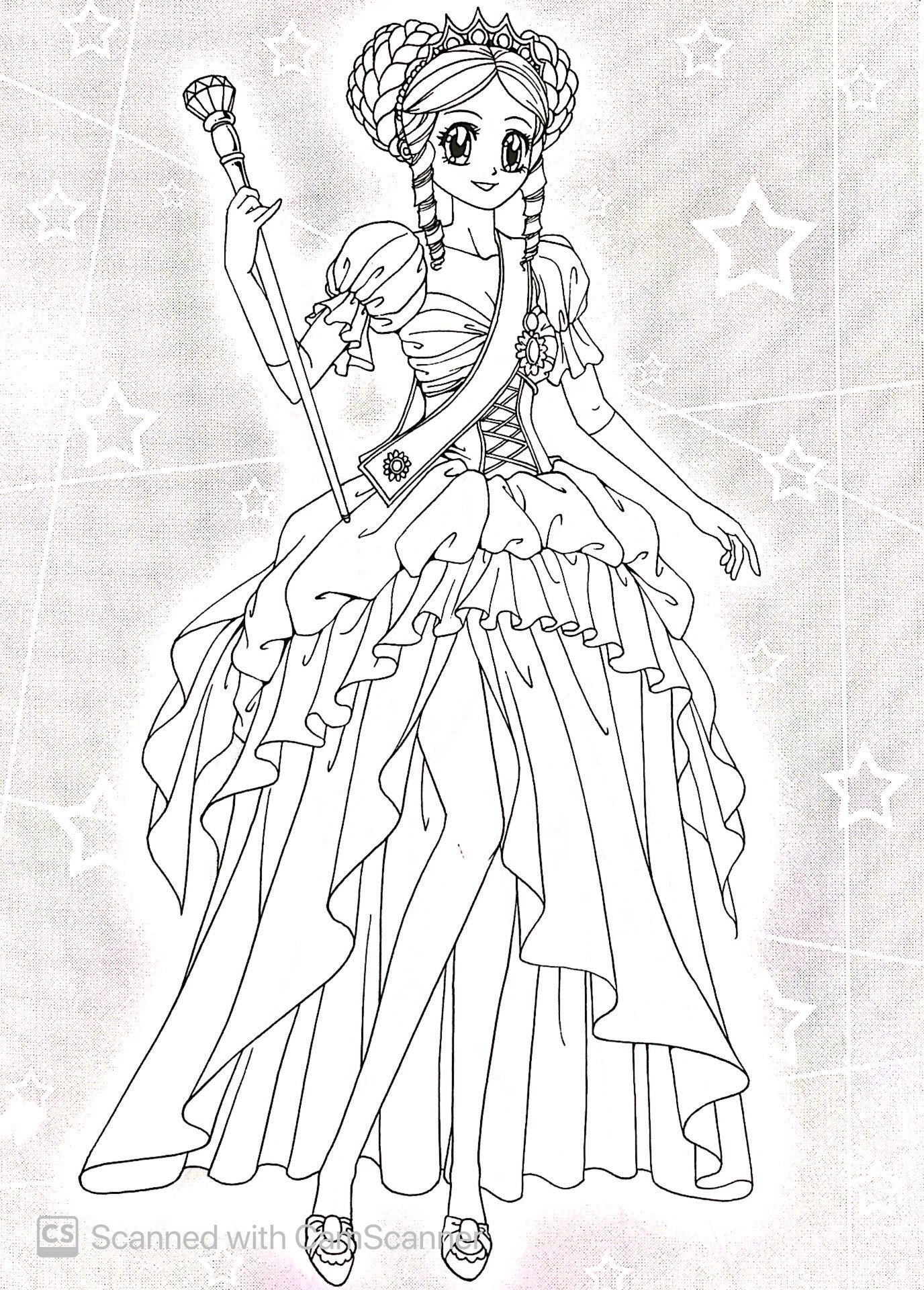 bộ tô màu công chúa (tập 10) - tặng kèm miếng dán trang sức