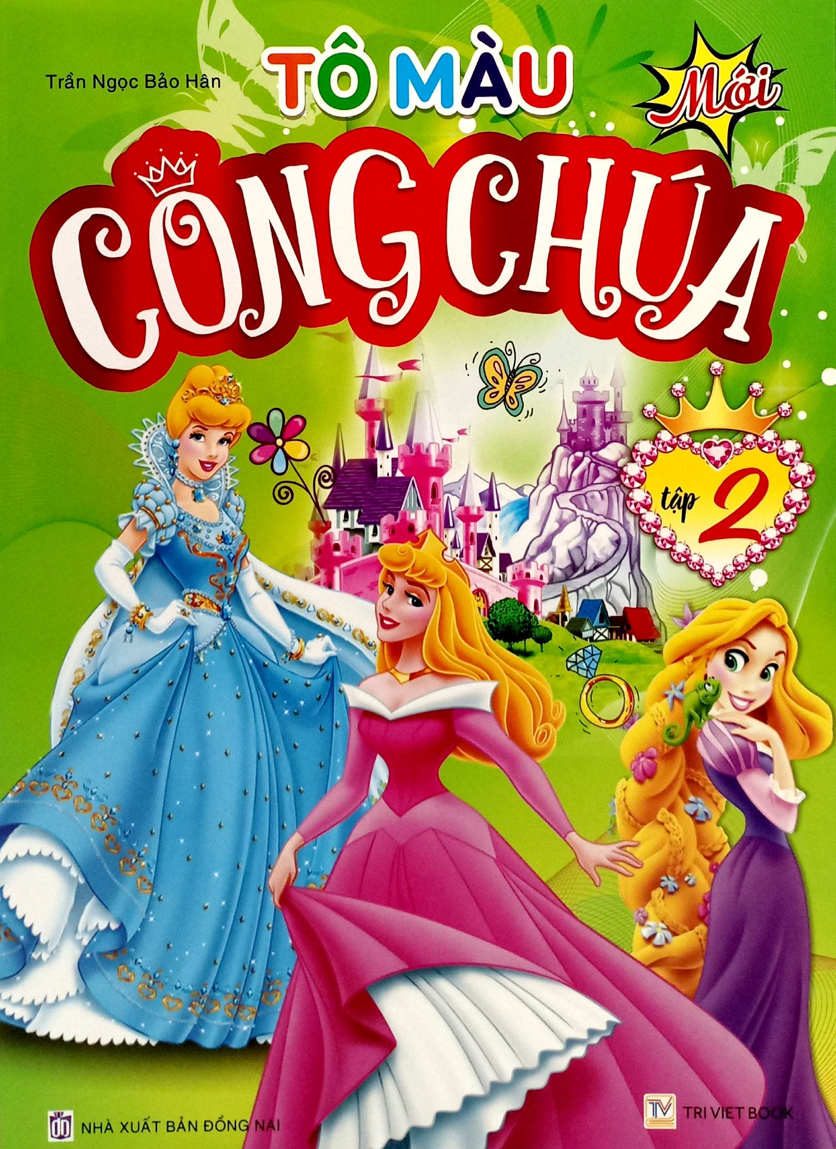 bộ tô màu công chúa - tập 2