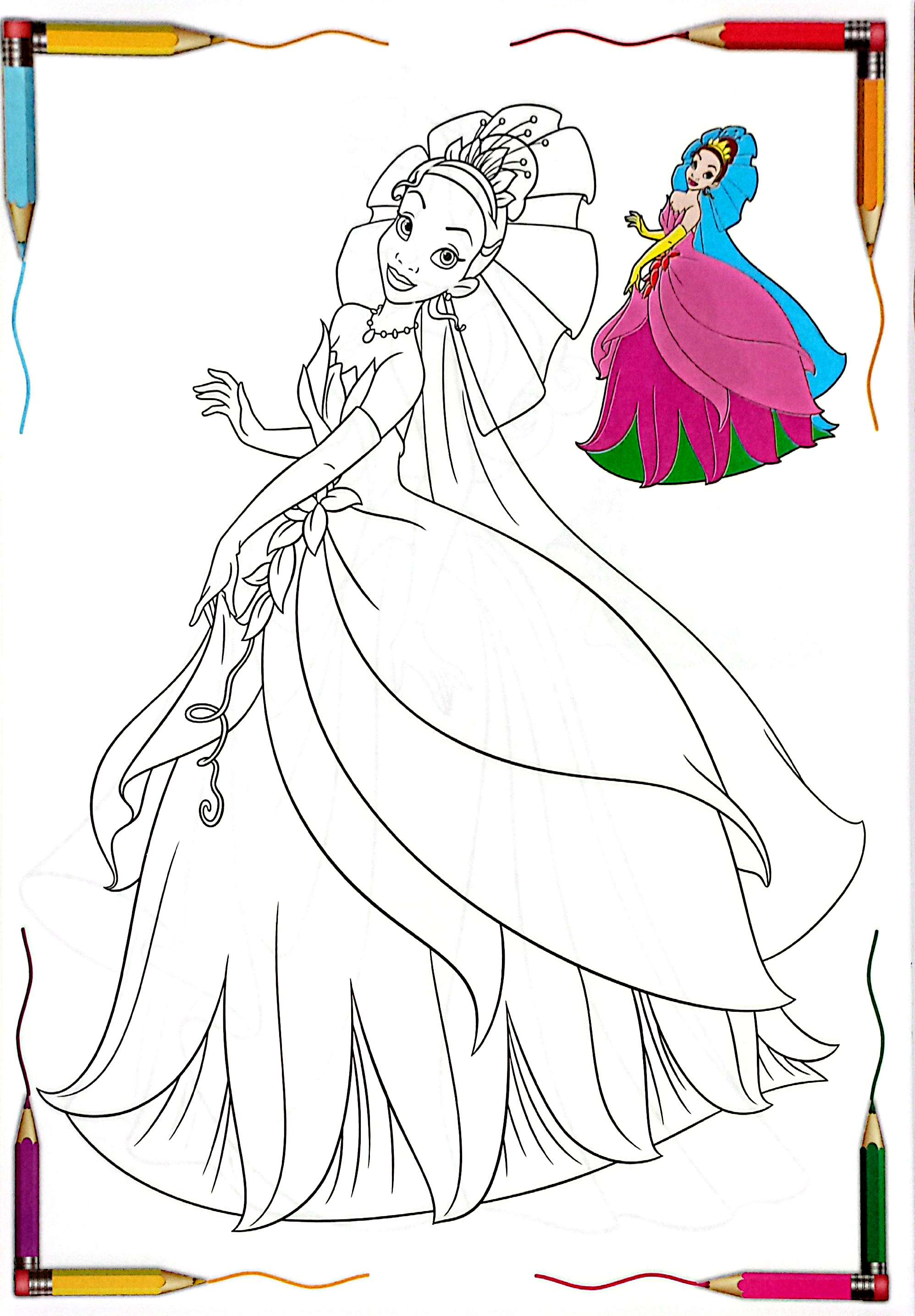 bộ tô màu công chúa - tập 2