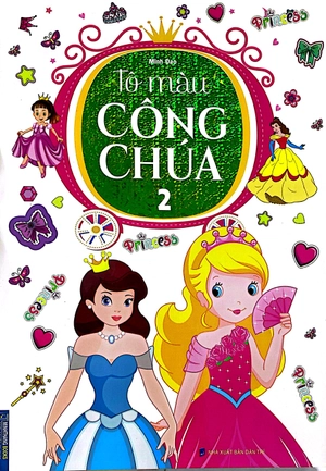 bộ tô màu công chúa - tập 2 (tái bản 2022)