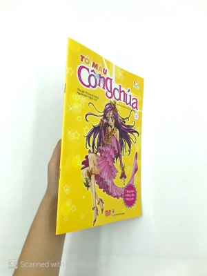 bộ tô màu công chúa (tập 3) - tặng kèm miếng dán trang sức