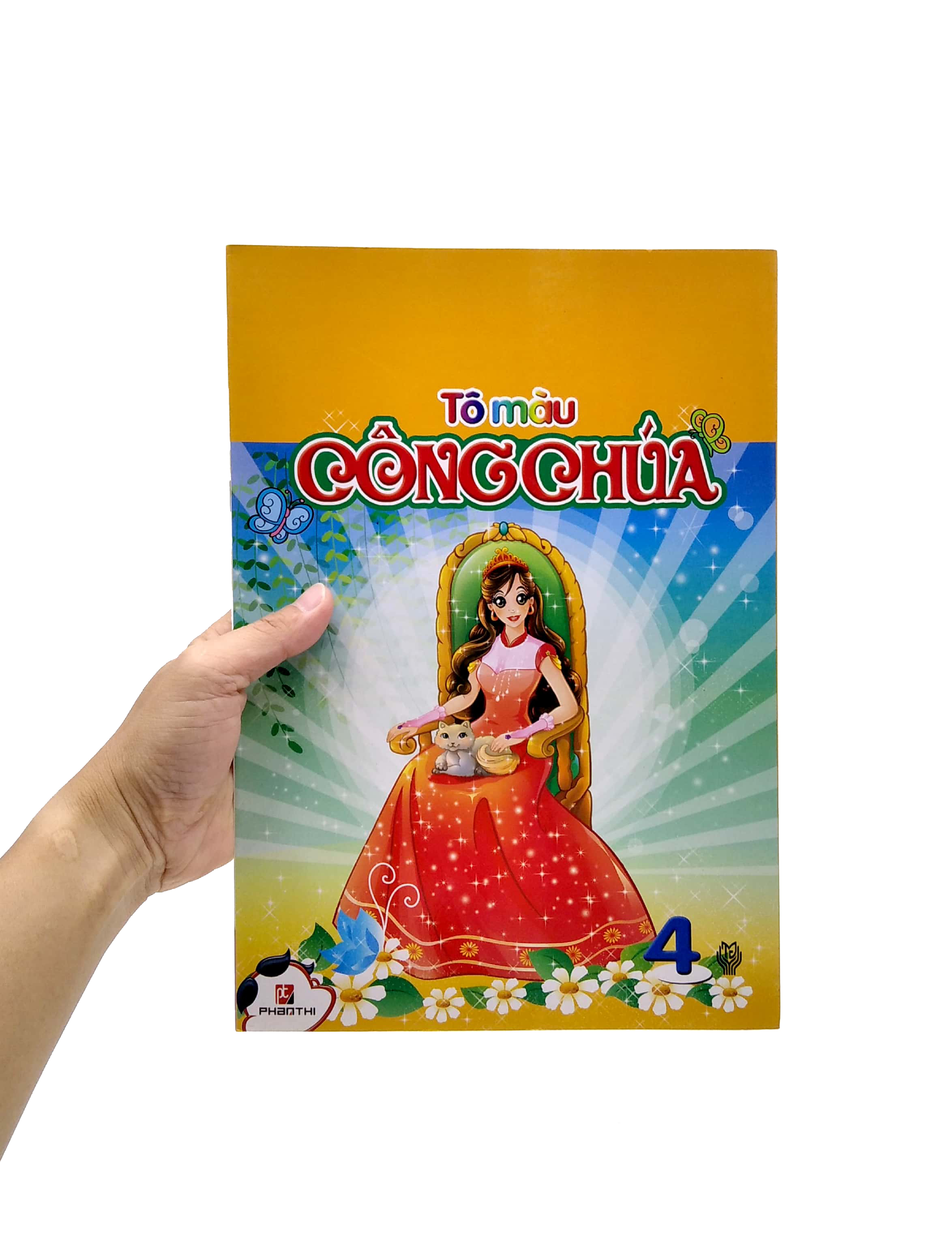 bộ tô màu công chúa - tập 4