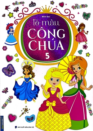 bộ tô màu công chúa - tập 5