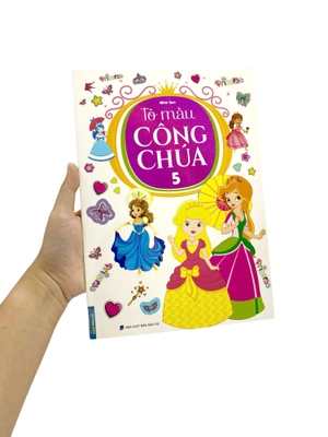 bộ tô màu công chúa - tập 5