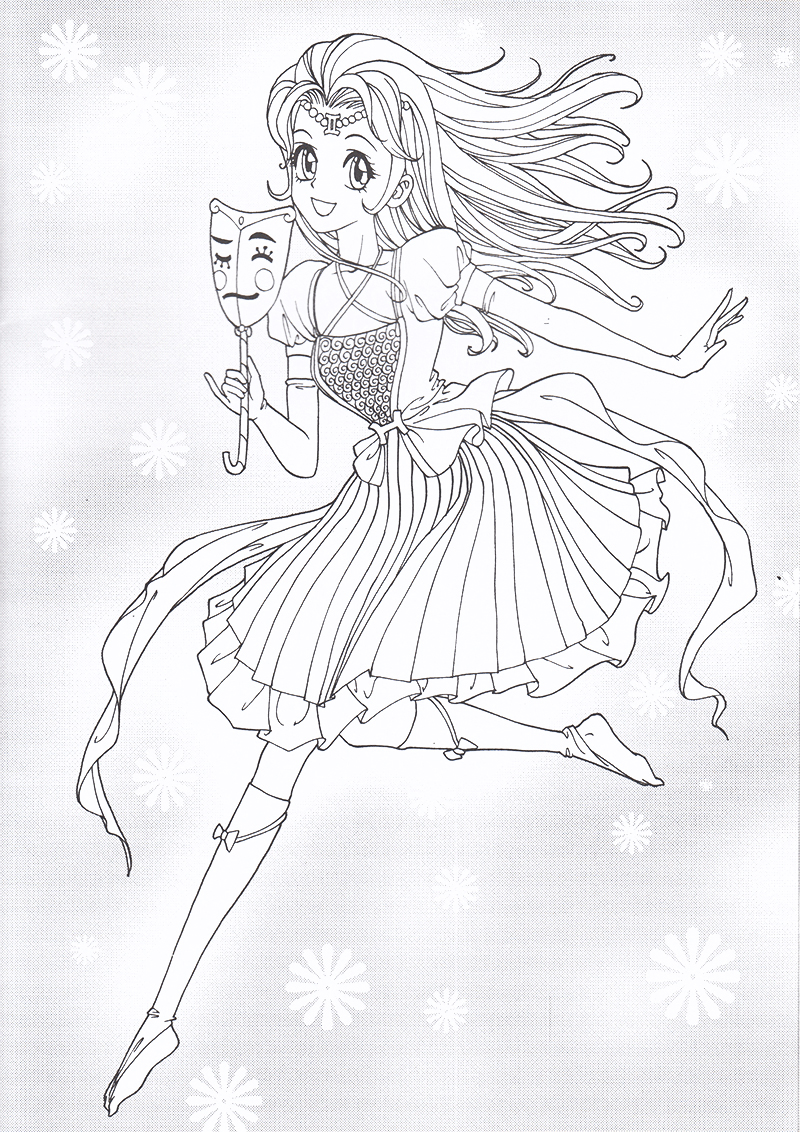 bộ tô màu công chúa (tập 8) - tặng kèm miếng dán trang sức