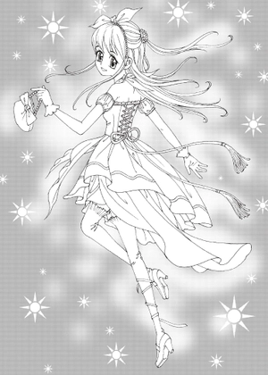 bộ tô màu công chúa (tập 9) - tặng kèm miếng dán trang sức