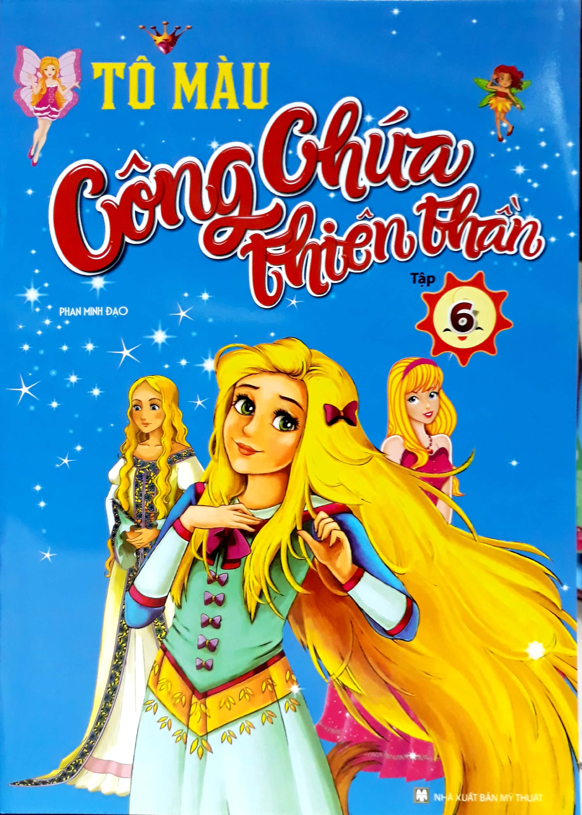 bộ tô màu công chúa thiên thần (tập 6)