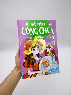 bộ tô màu công chúa thời trang - tập 2