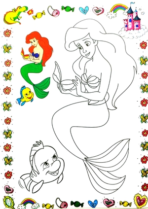 bộ tô màu công chúa xinh đẹp - tập 1