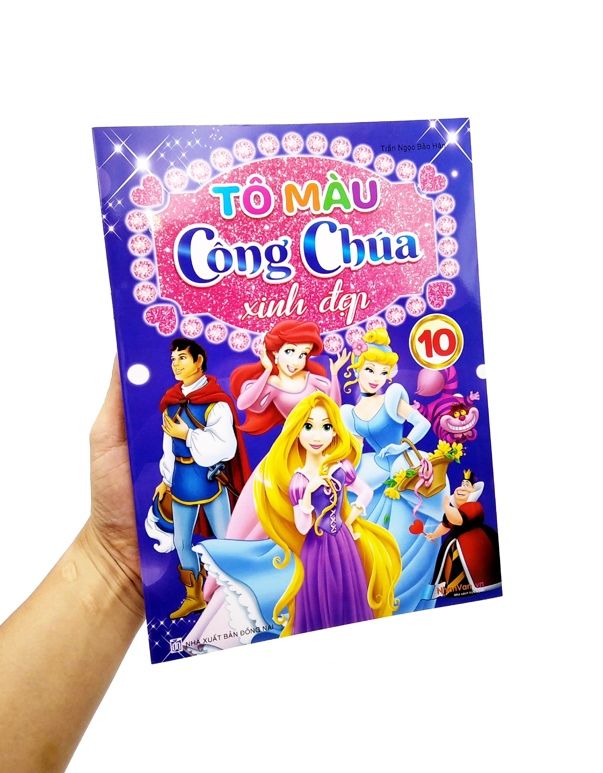 bộ tô màu công chúa xinh đẹp - tập 10