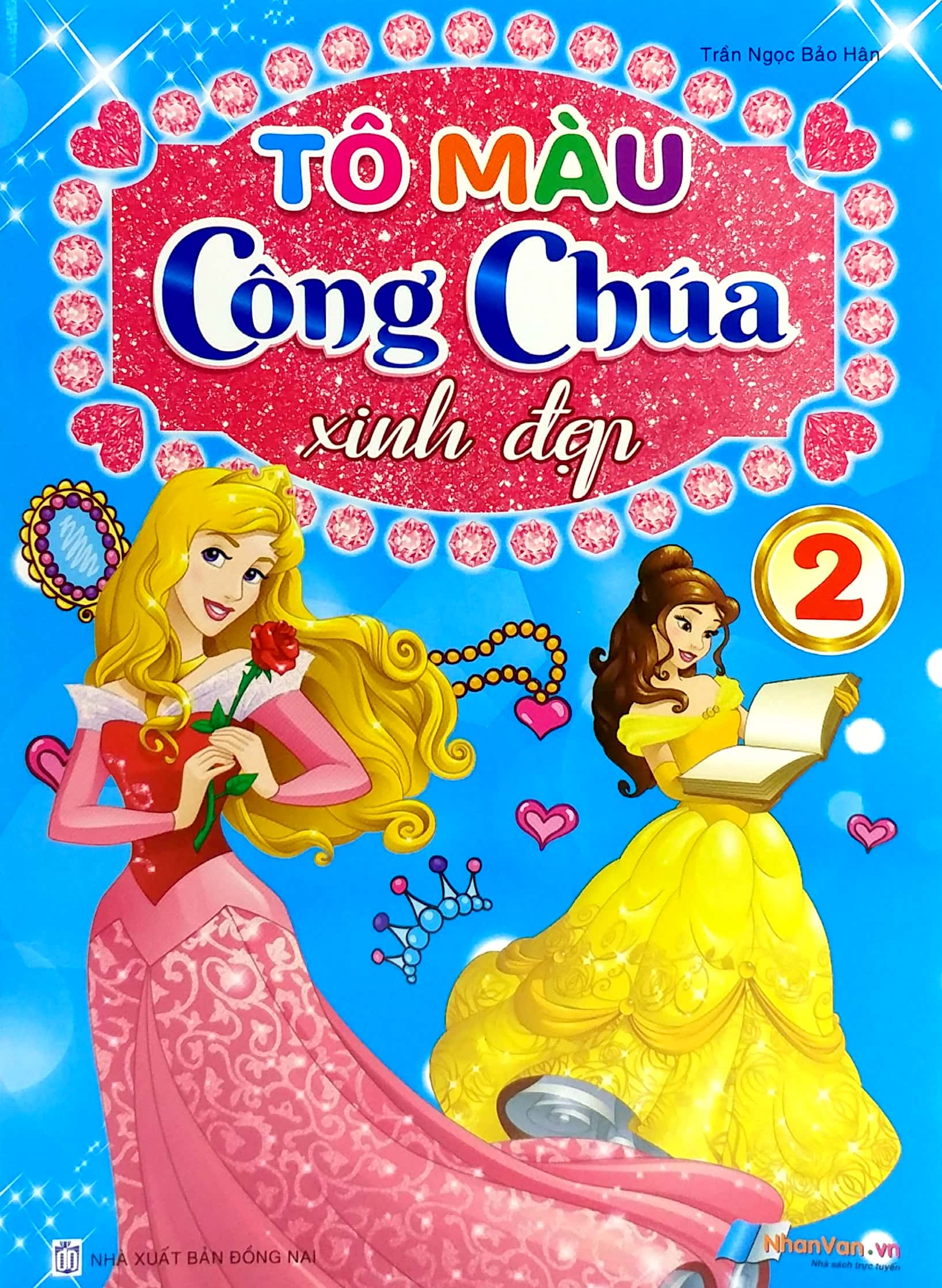 bộ tô màu công chúa xinh đẹp - tập 2