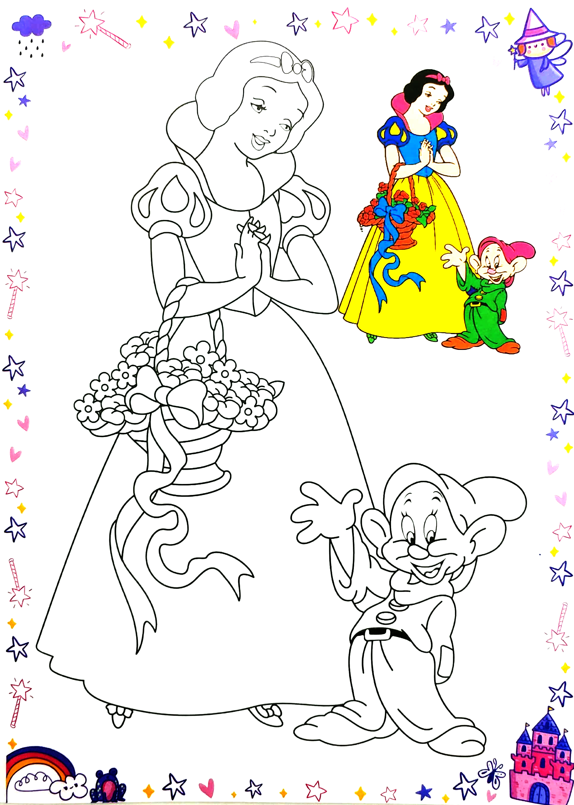 bộ tô màu công chúa xinh đẹp - tập 2