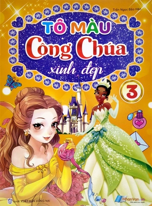 bộ tô màu công chúa xinh đẹp - tập 3