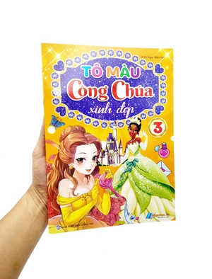 bộ tô màu công chúa xinh đẹp - tập 3