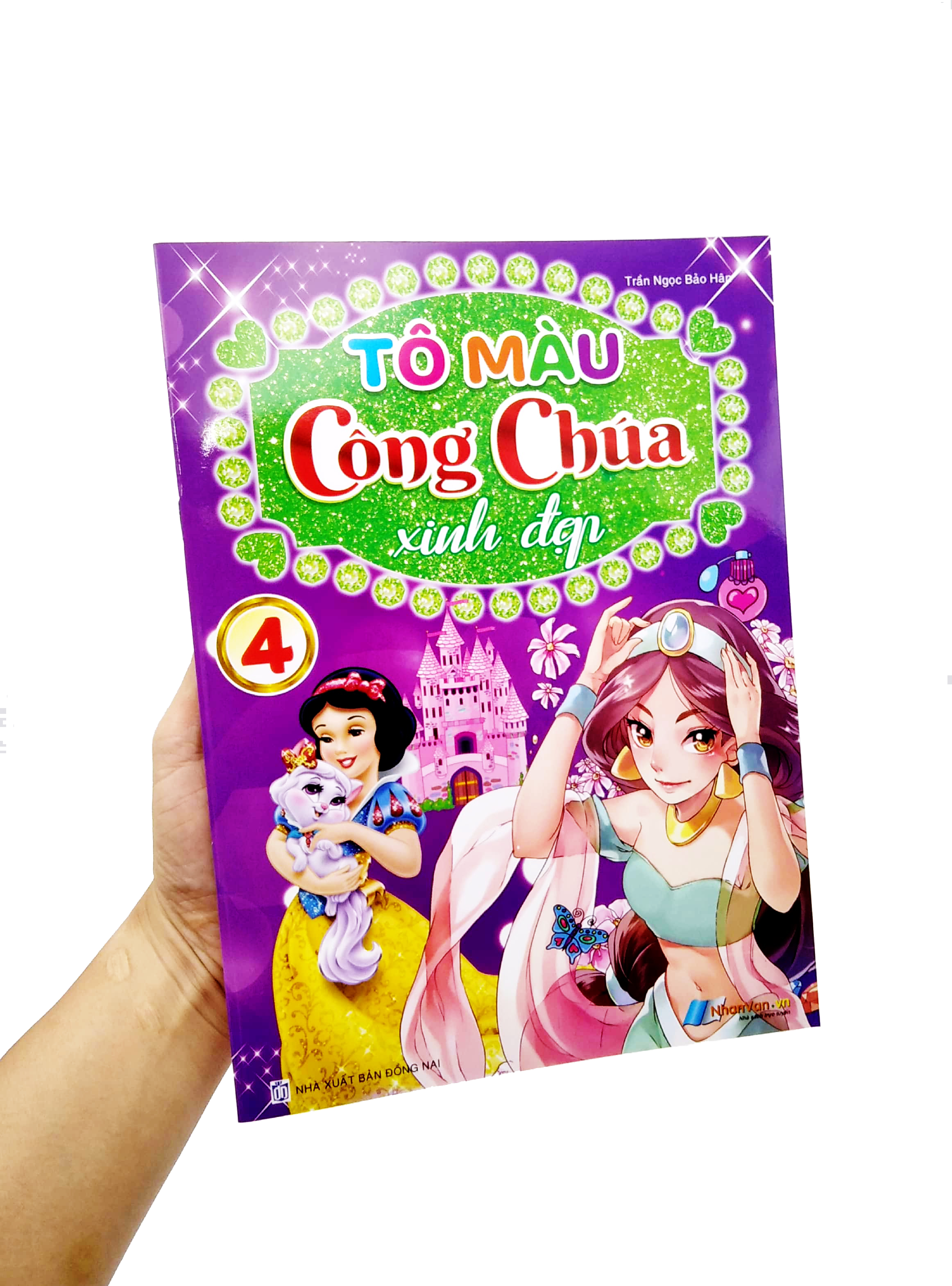 bộ tô màu công chúa xinh đẹp - tập 4