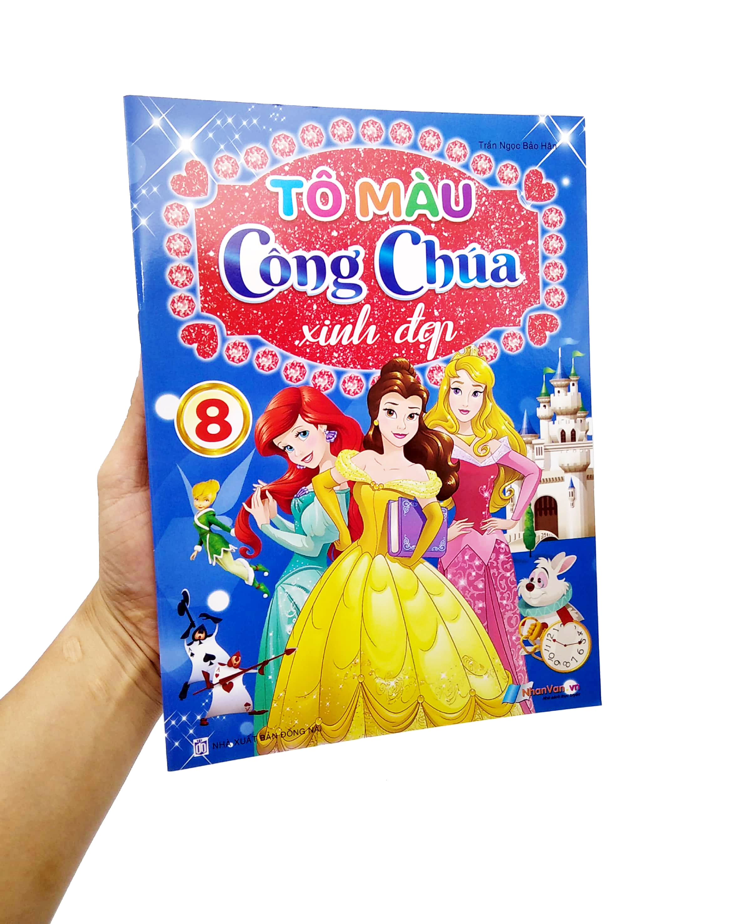 bộ tô màu công chúa xinh đẹp - tập 8