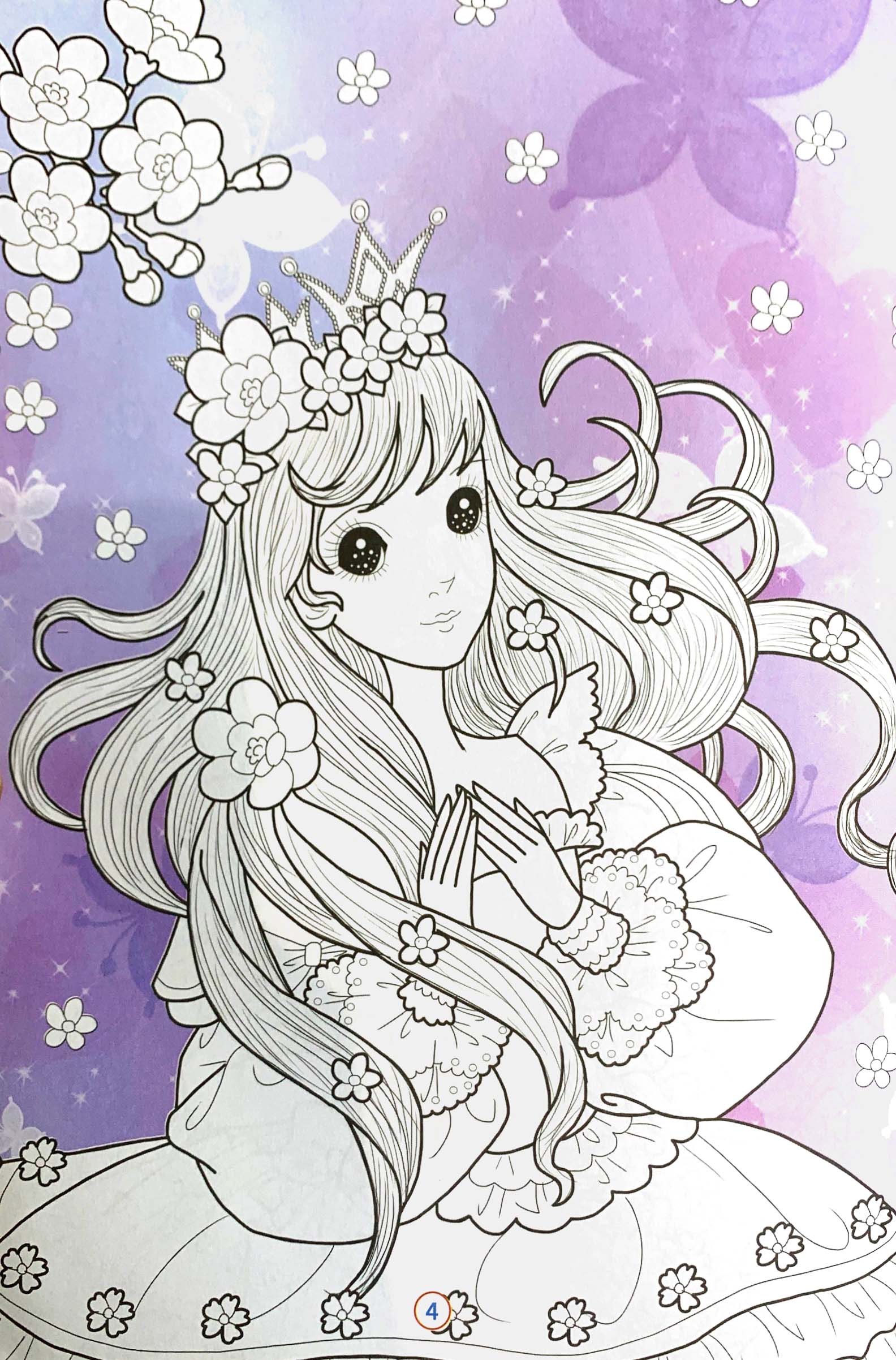 bộ tô màu công chúa xinh xắn - tập 1