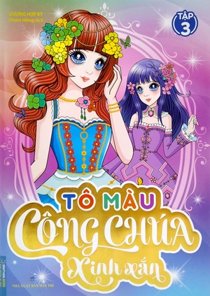 bộ tô màu công chúa xinh xắn - tập 3