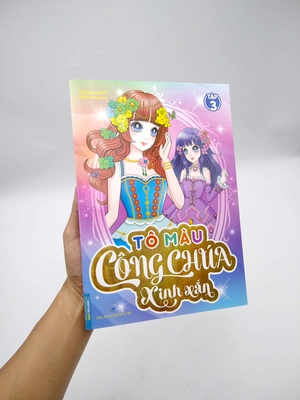 bộ tô màu công chúa xinh xắn - tập 3