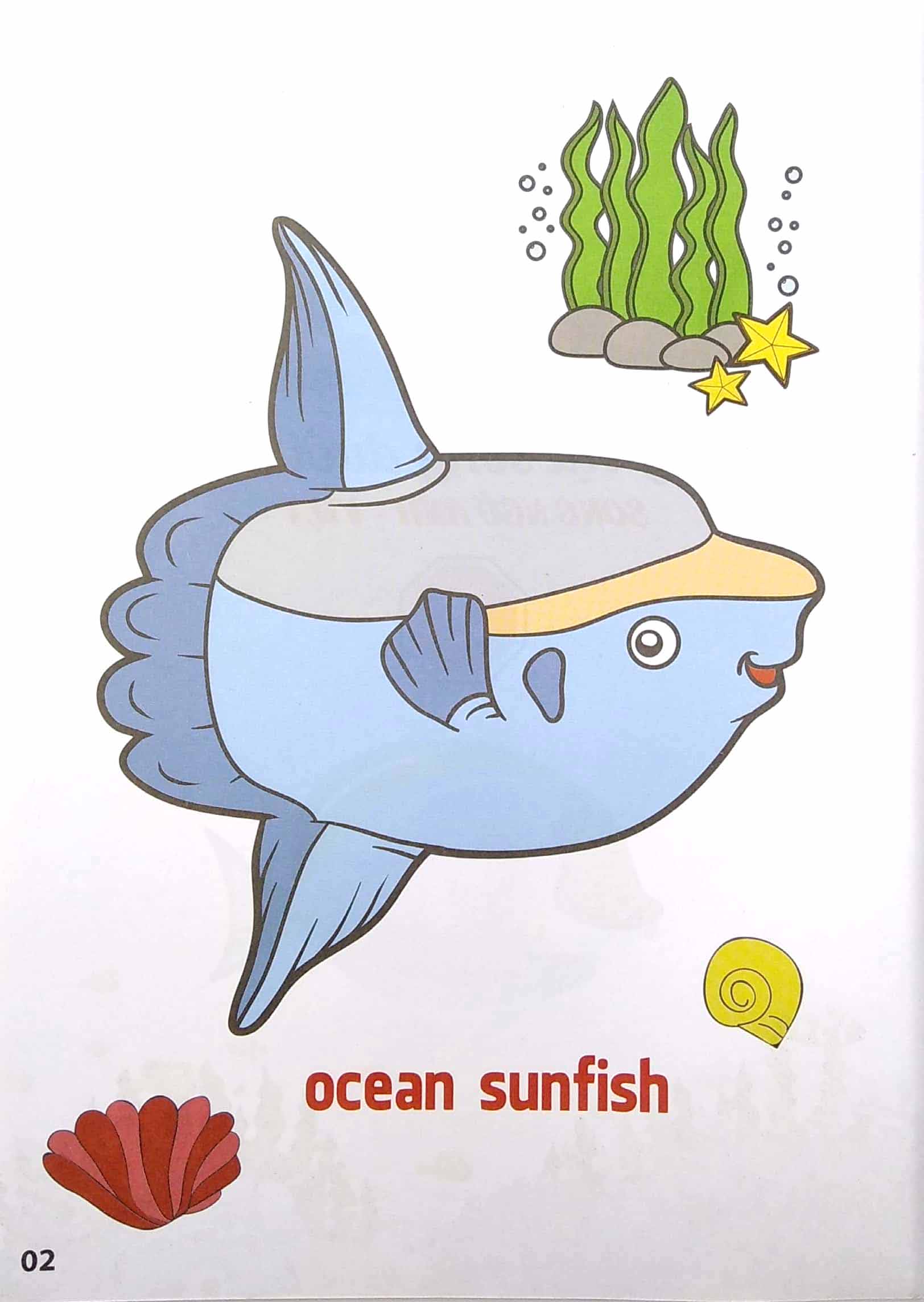 bộ tô màu động vật sống dưới nước - song ngữ anh-việt - tập 2 (tái bản 2023)