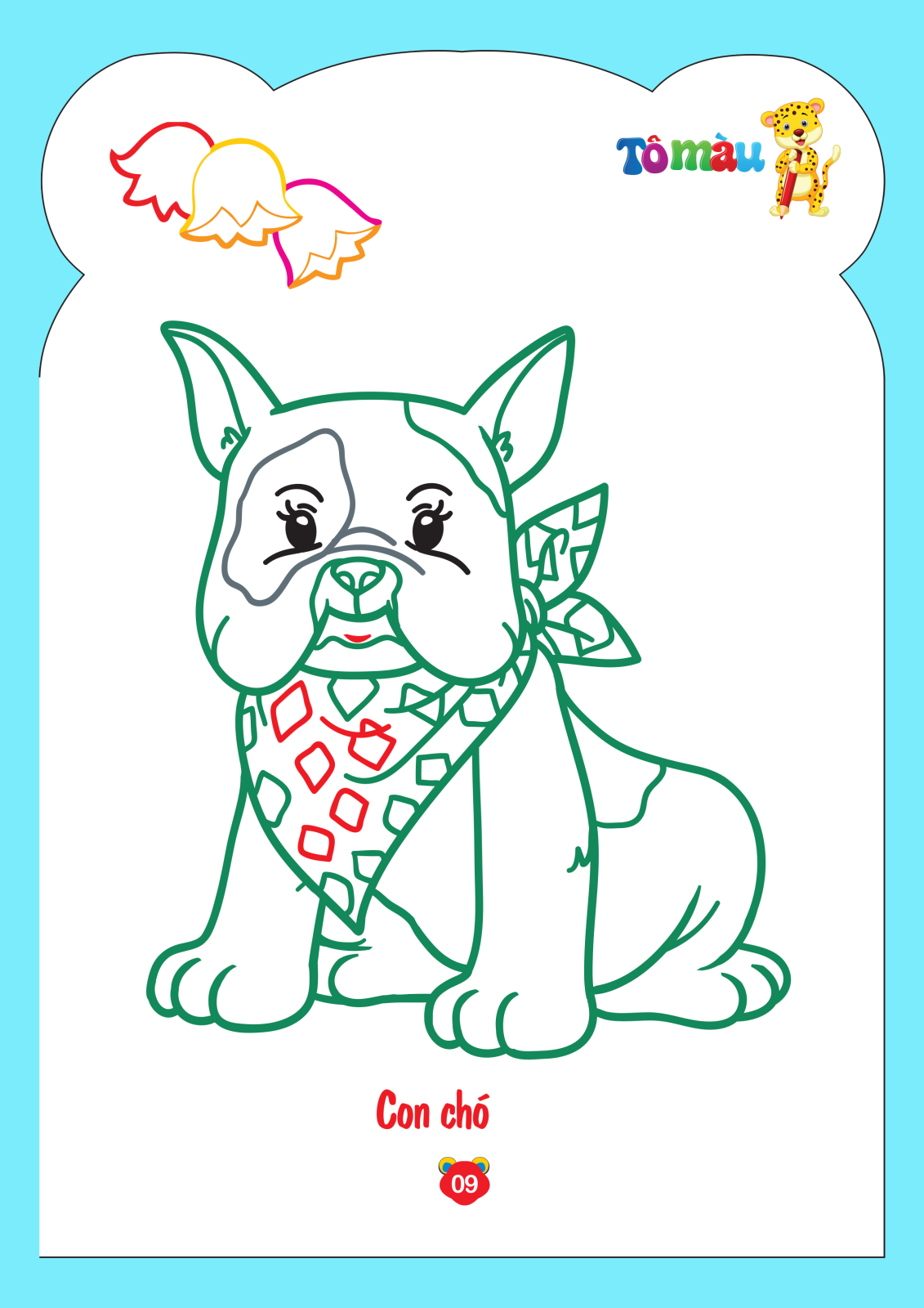 bộ tô màu động vật - tập 4 (song ngữ anh - việt)