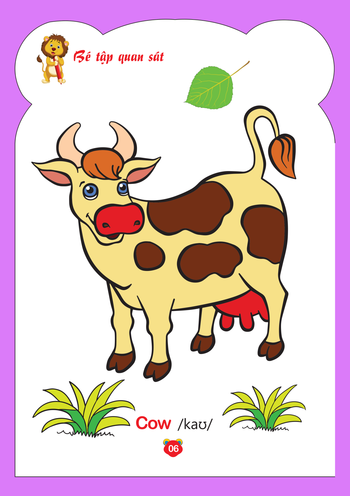 bộ tô màu động vật - tập 4 (song ngữ anh - việt)