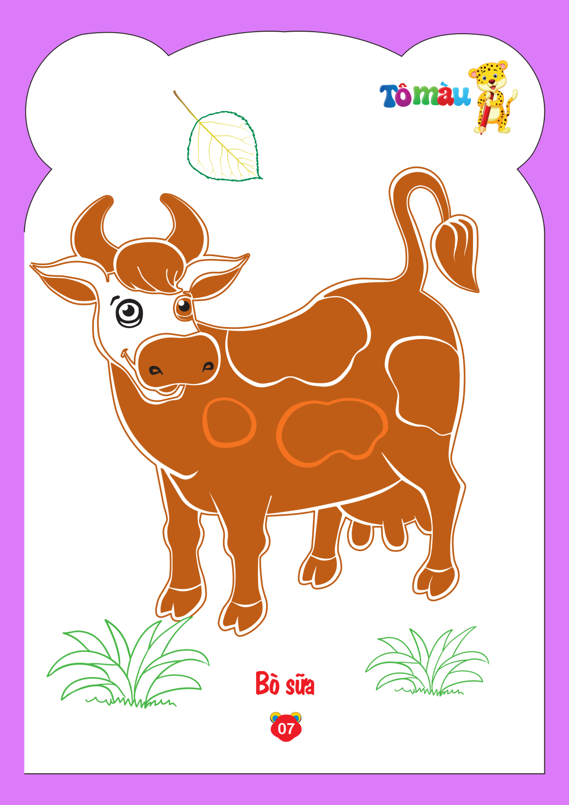 bộ tô màu động vật - tập 4 (song ngữ anh - việt)