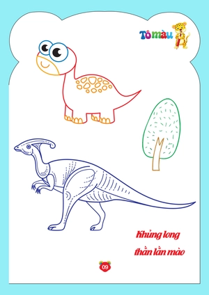 bộ tô màu động vật - tập 6 (song ngữ anh - việt)