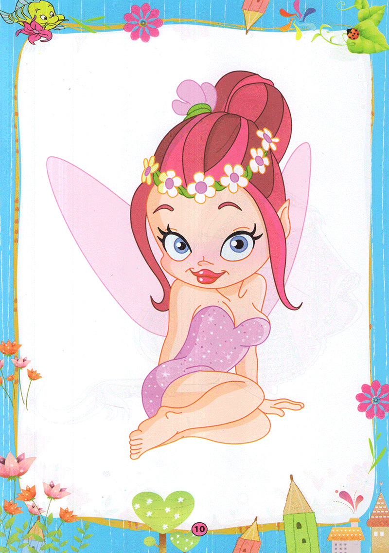 bộ tô màu hoàng tử công chúa - tập 1