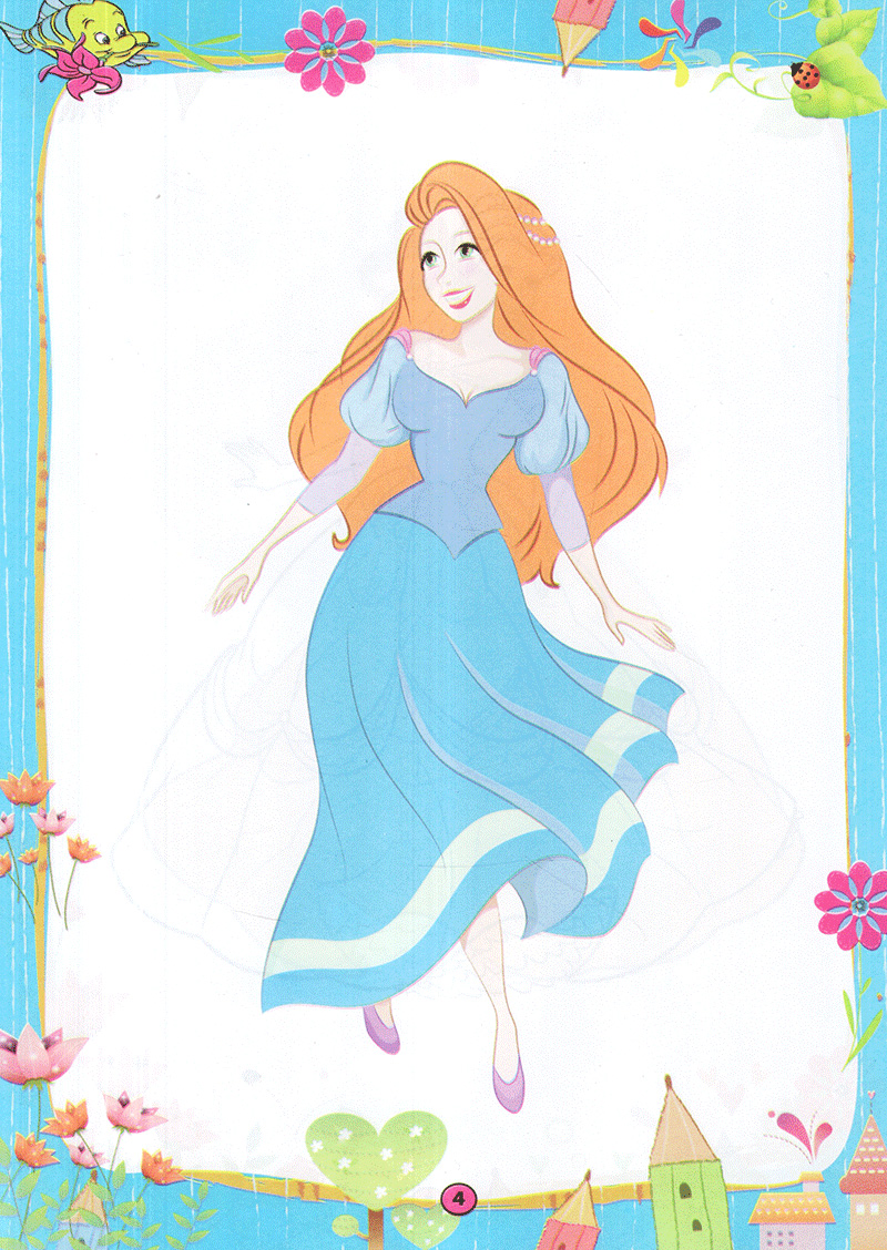 bộ tô màu hoàng tử công chúa - tập 1