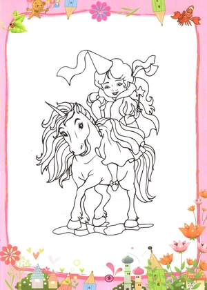 bộ tô màu hoàng tử công chúa - tập 6