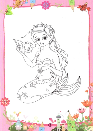 bộ tô màu hoàng tử công chúa - tập 6