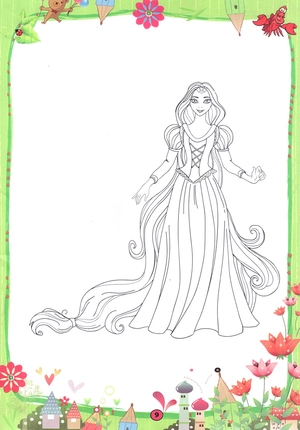 bộ tô màu hoàng tử công chúa - tập 9