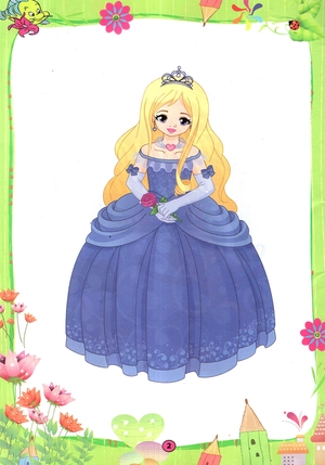 bộ tô màu hoàng tử công chúa - tập 9