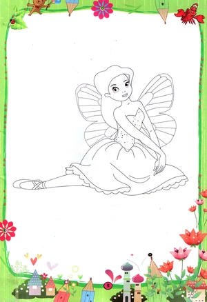 bộ tô màu hoàng tử công chúa - tập 9