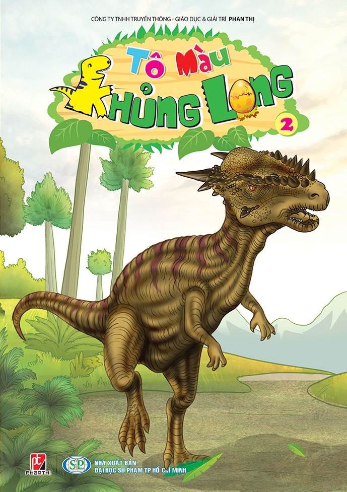 bộ tô màu khủng long 2