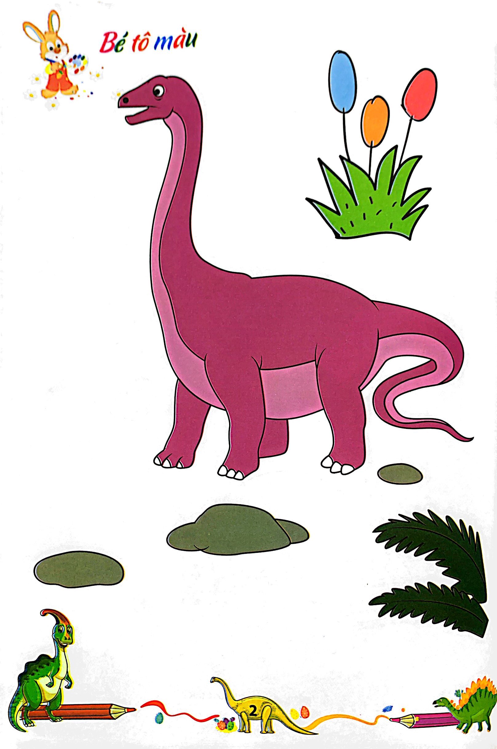 bộ tô màu khủng long - tập 1 (2022)