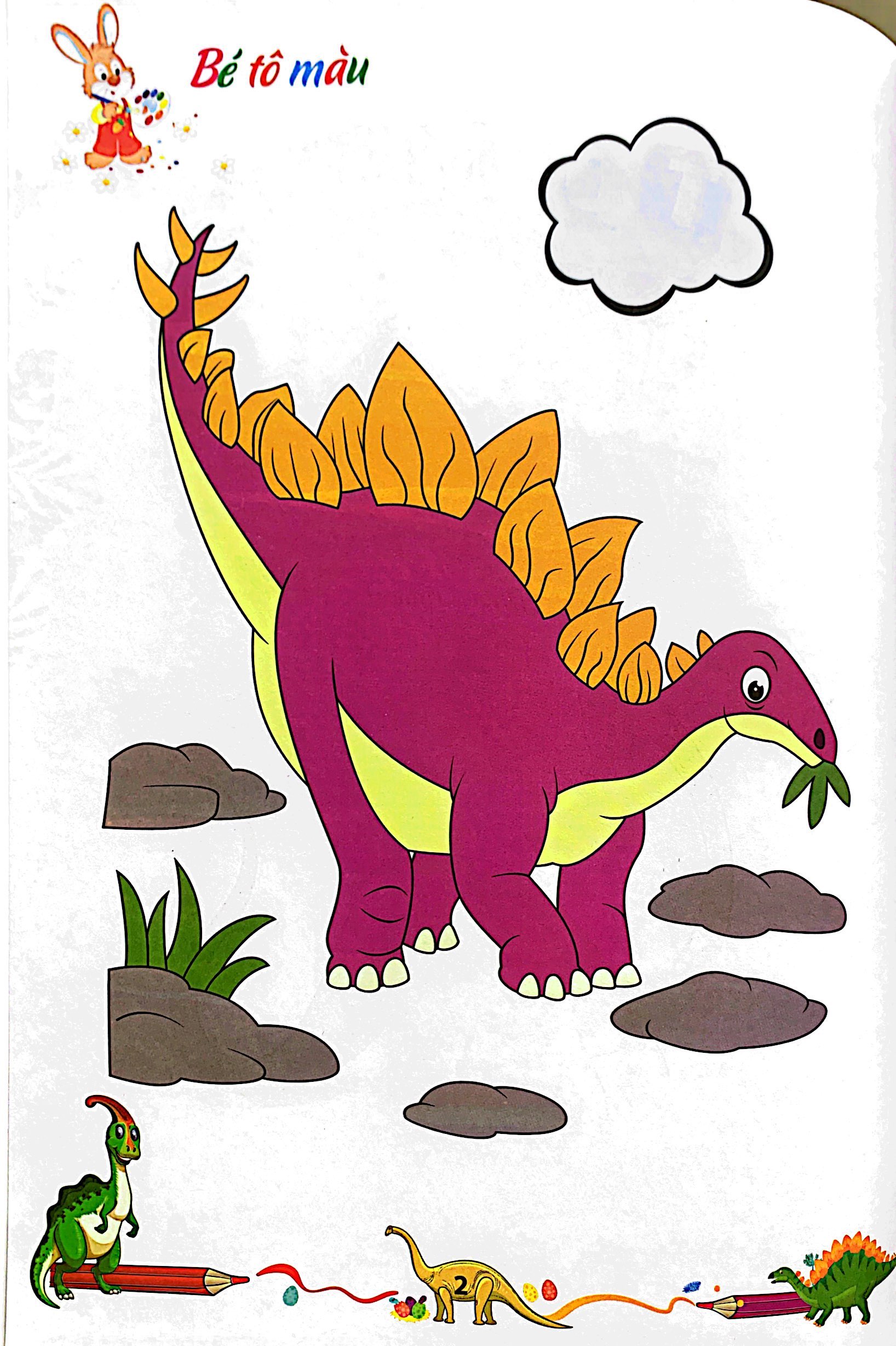 bộ tô màu khủng long - tập 2 (2022)