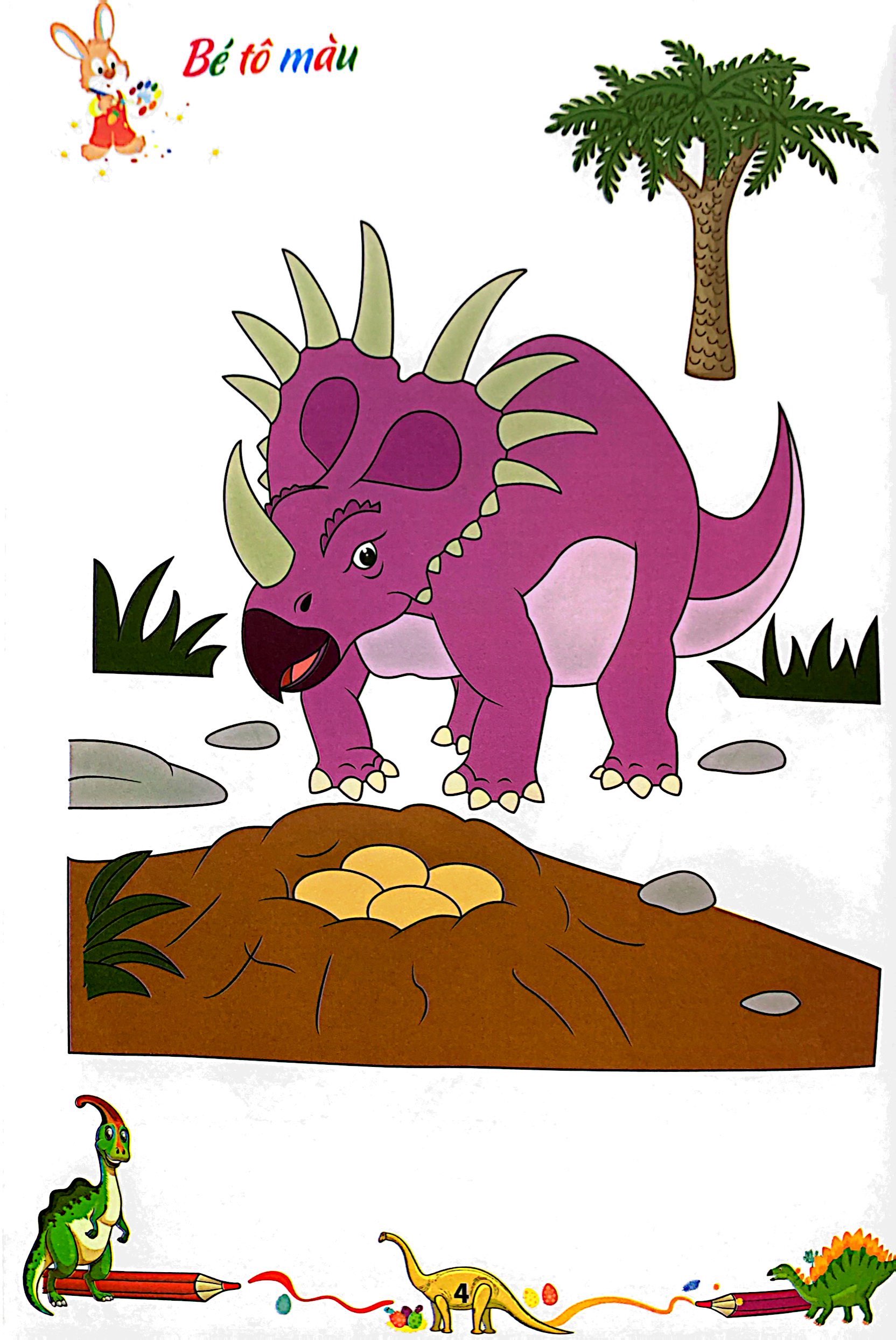 bộ tô màu khủng long - tập 2 (2022)