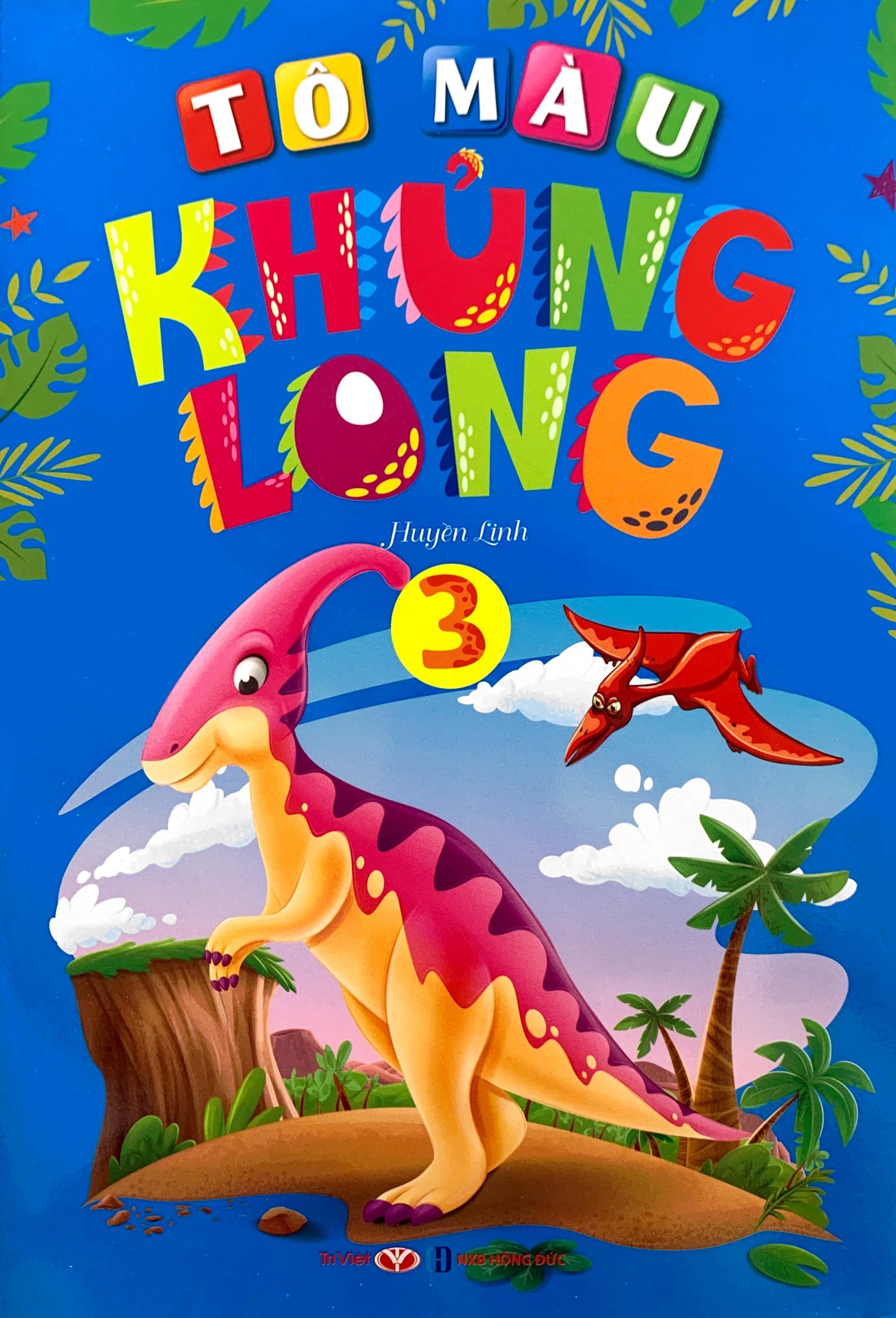 bộ tô màu khủng long - tập 3 (2022)