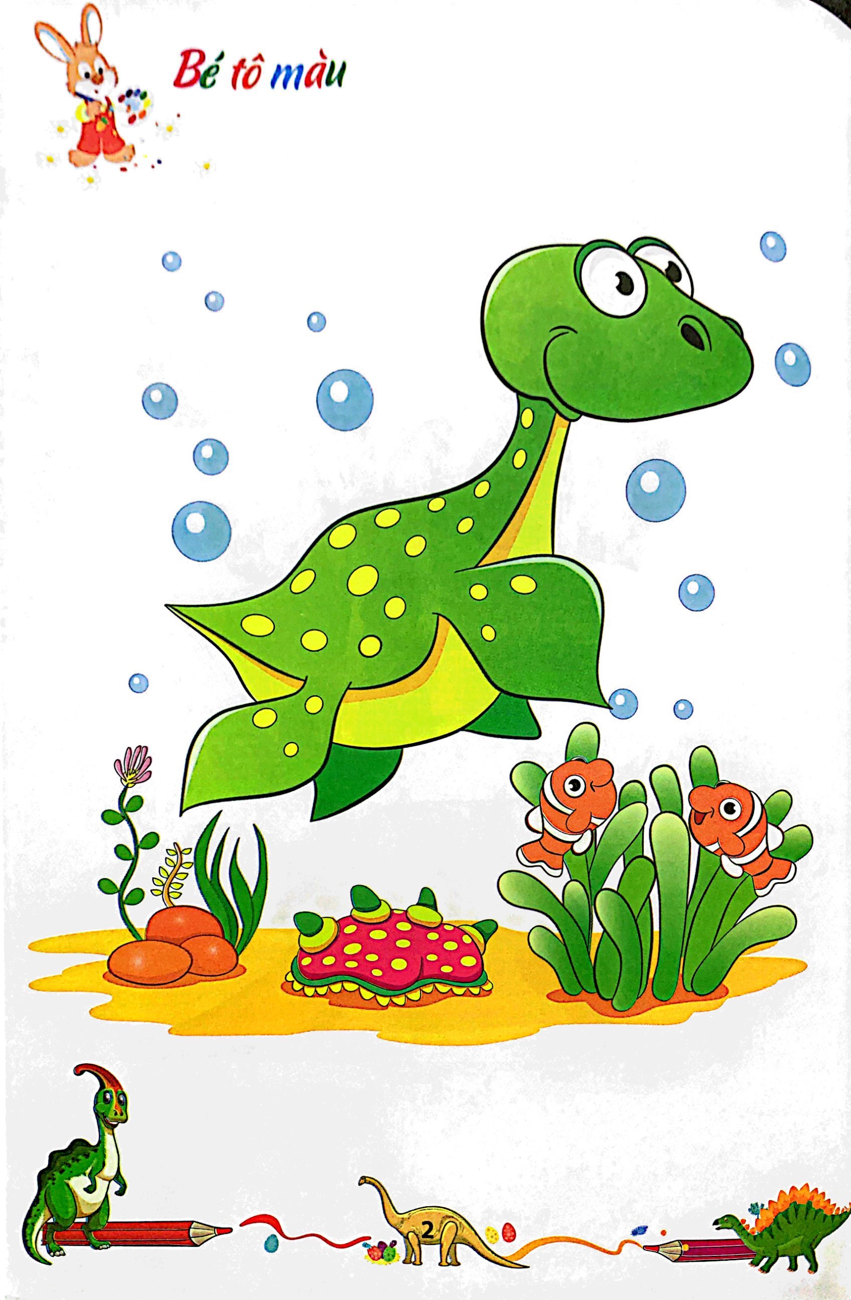 bộ tô màu khủng long - tập 3 (2022)