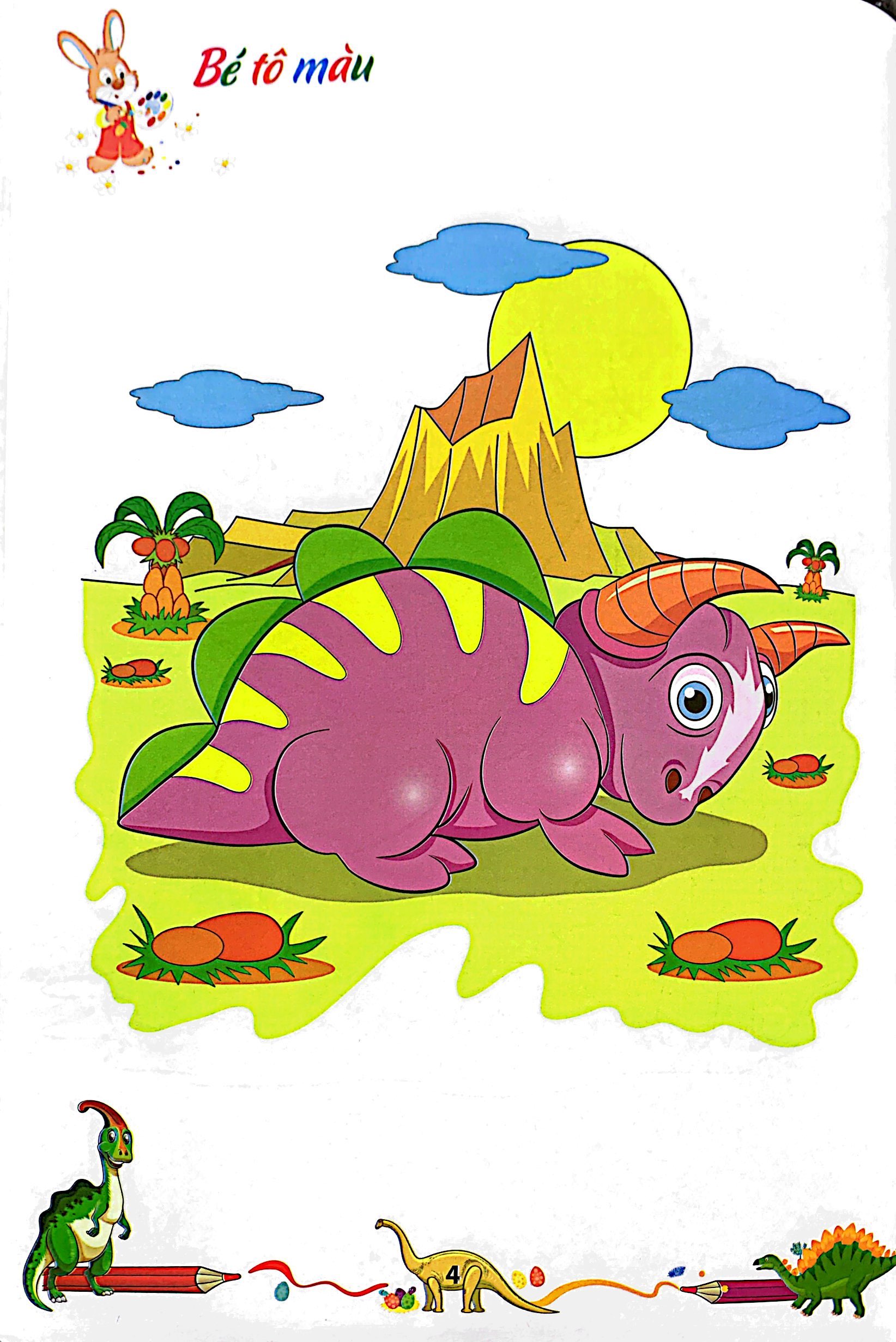 bộ tô màu khủng long - tập 3 (2022)