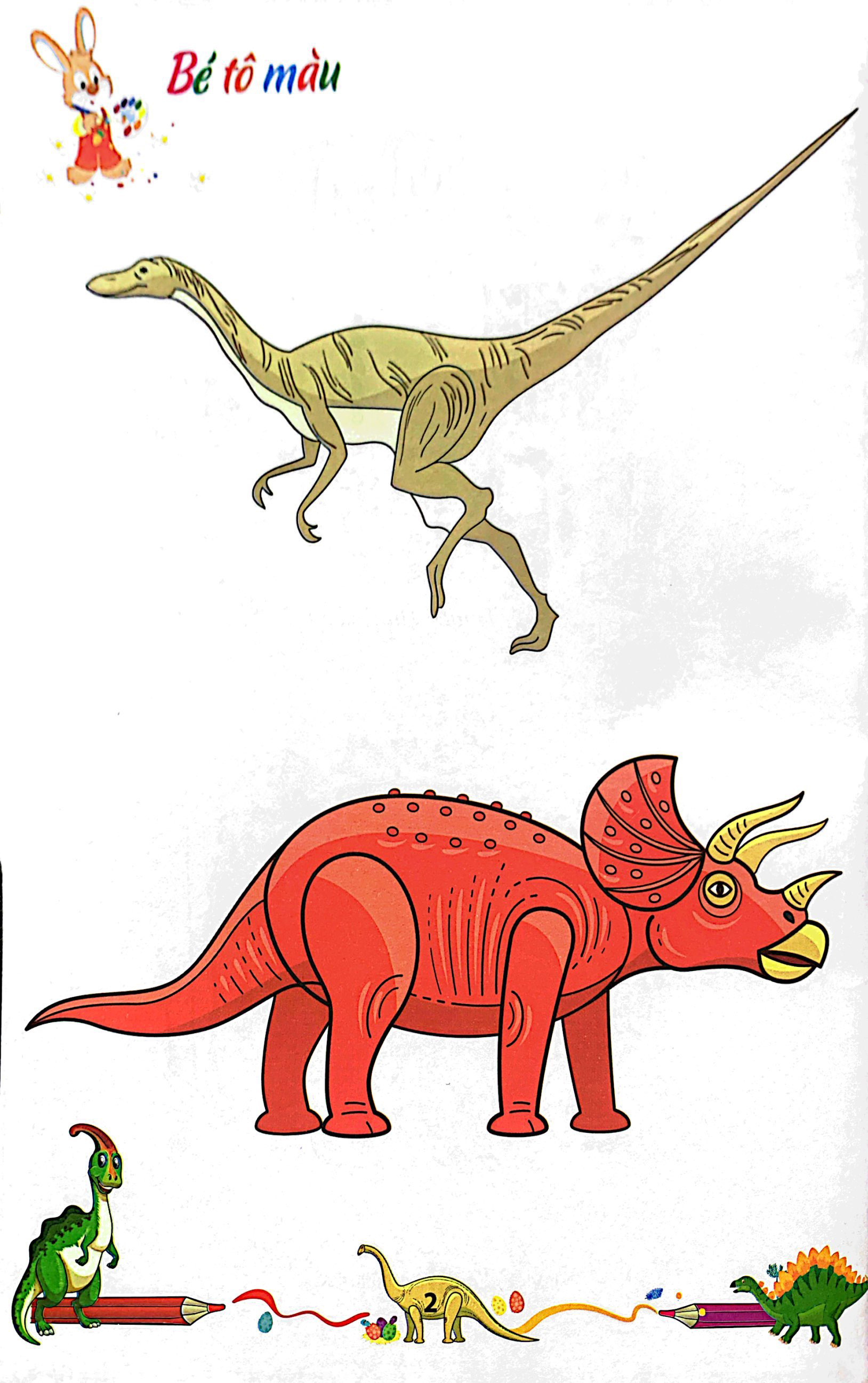 bộ tô màu khủng long - tập 5 (2022)